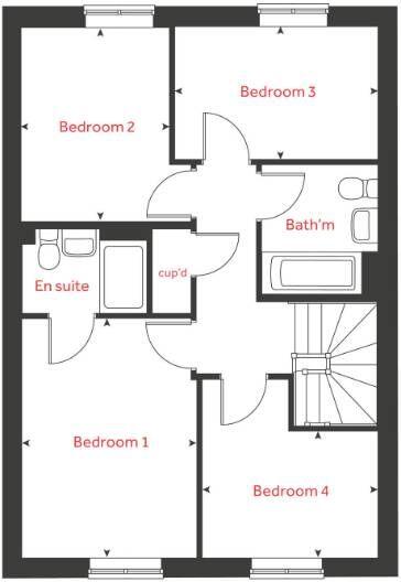 Priors Hall Park, Corby, Northamptonshire, NN17 floorplan