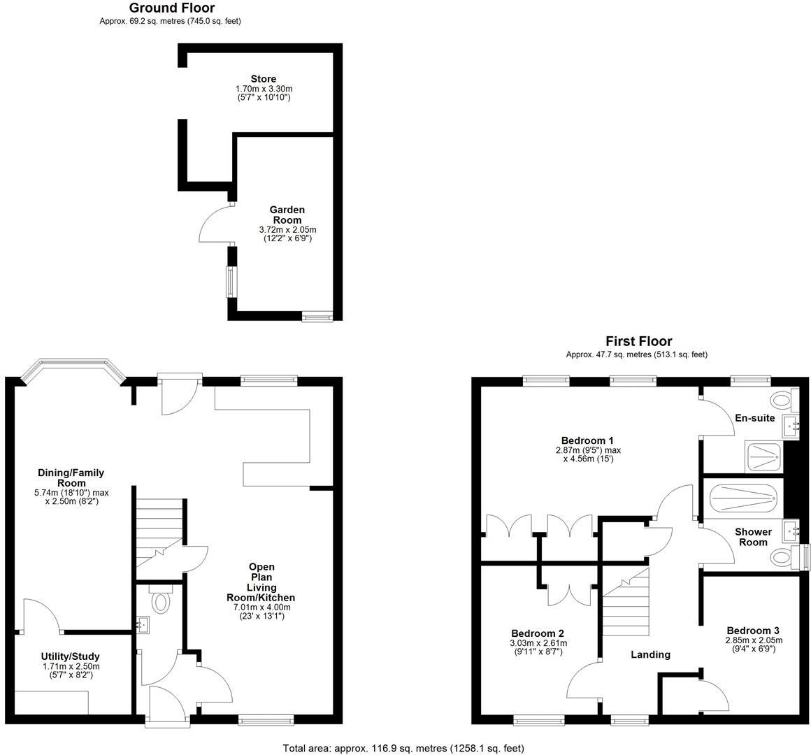 Windmill Meadow, Wem, Shrewsbury floorplan
