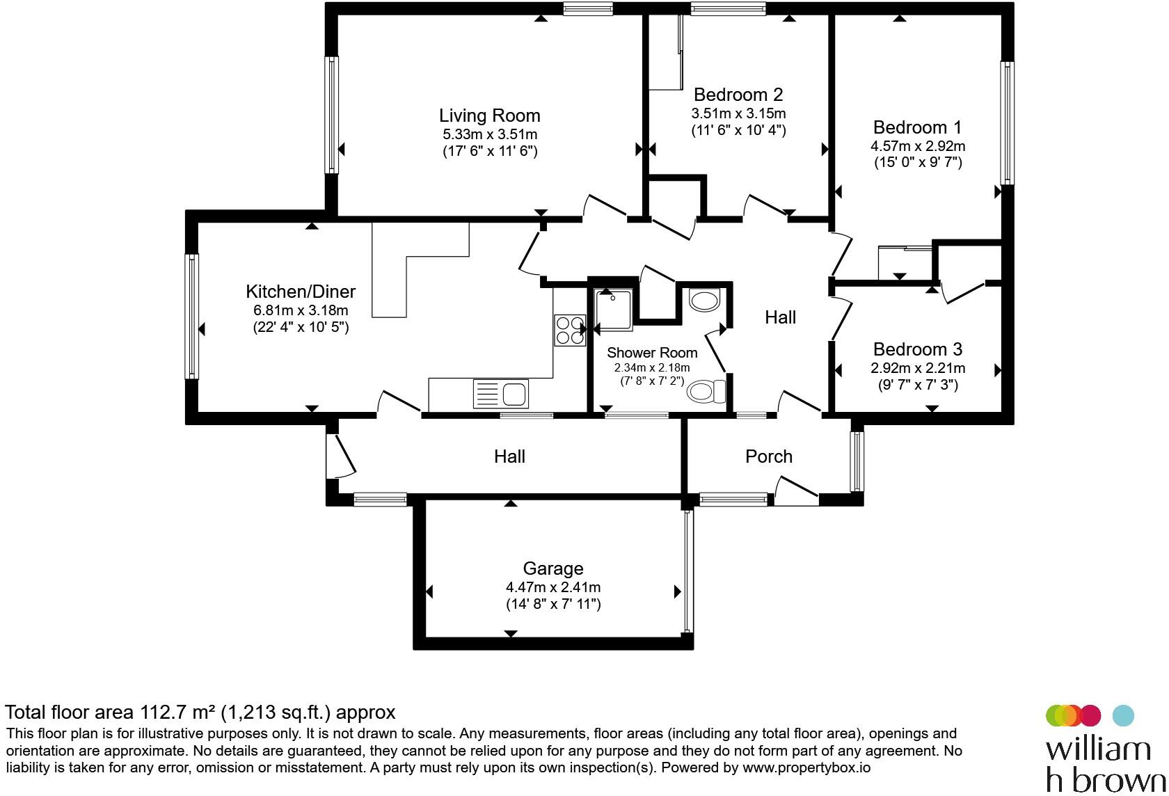 Holly Road, Attleborough floorplan