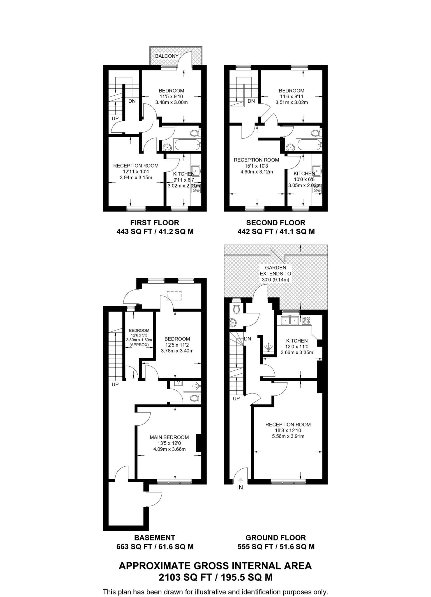 Stoke Newington, London, N16 floorplan