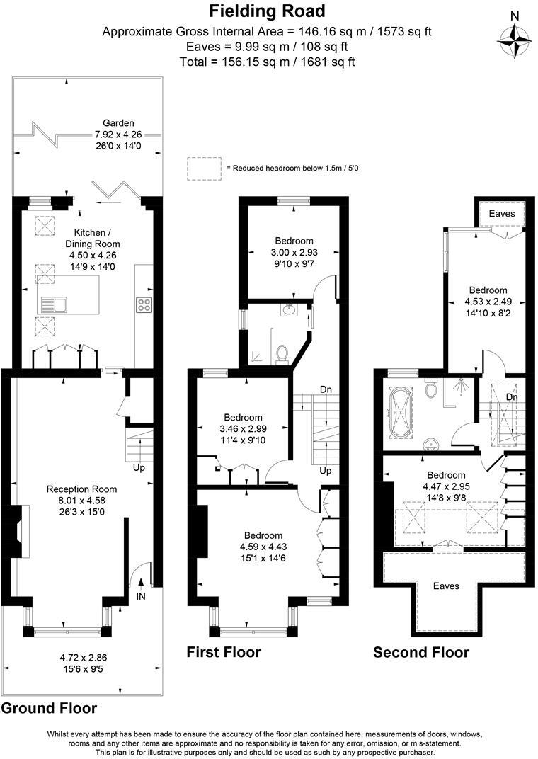Fielding Road, London floorplan