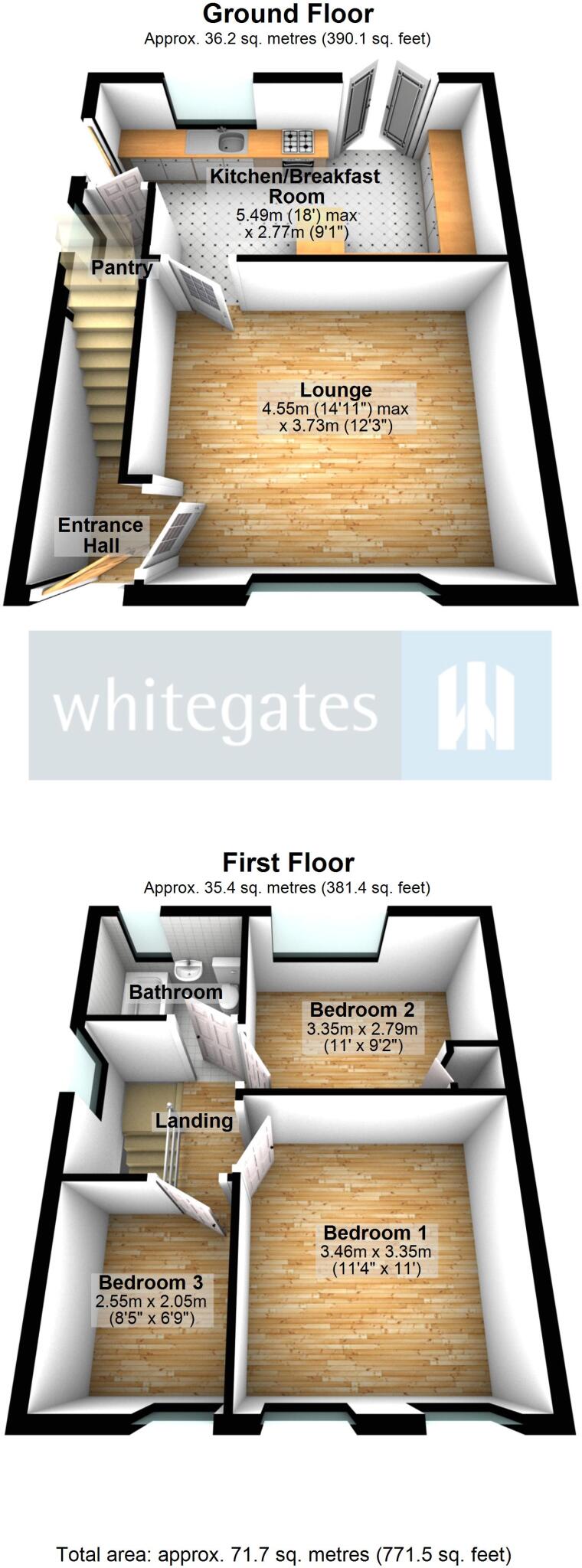 Vincent Road, Lundwood, S71 floorplan