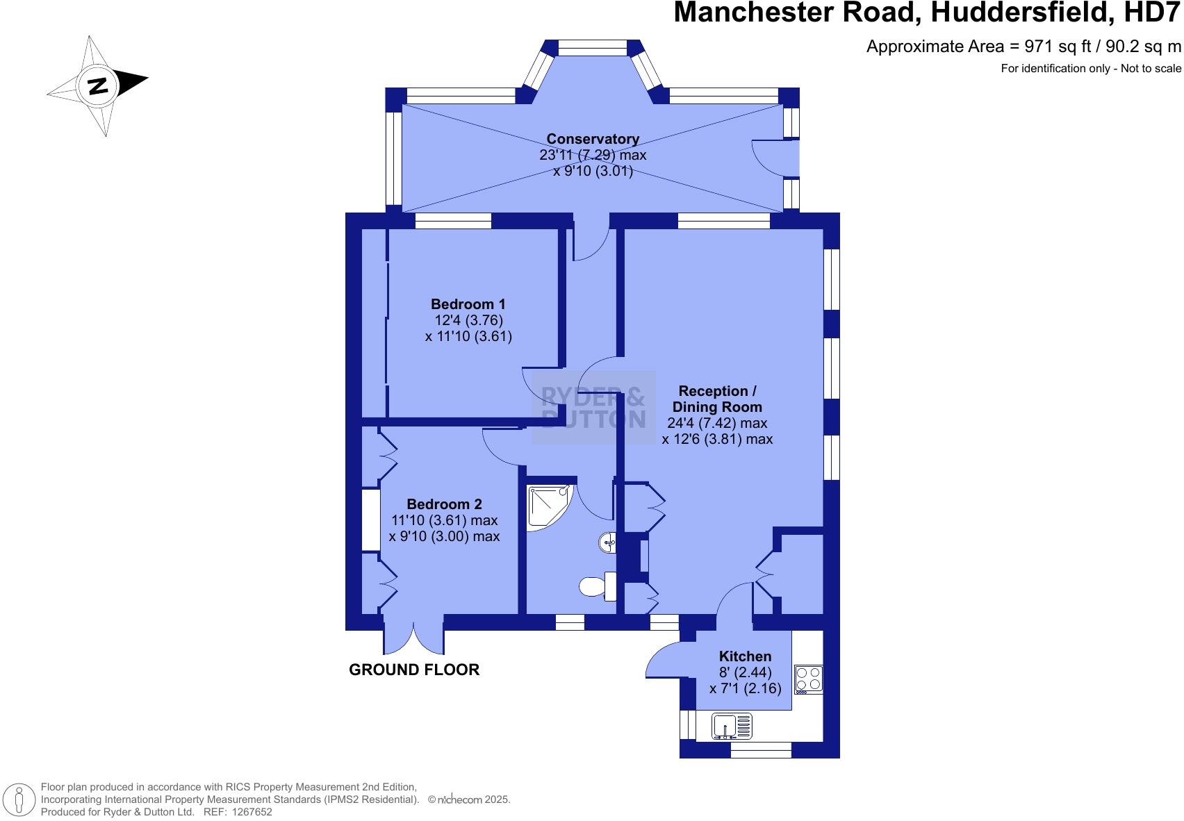 Manchester Road, Marsden, Huddersfield, West Yorkshire, HD7 floorplan