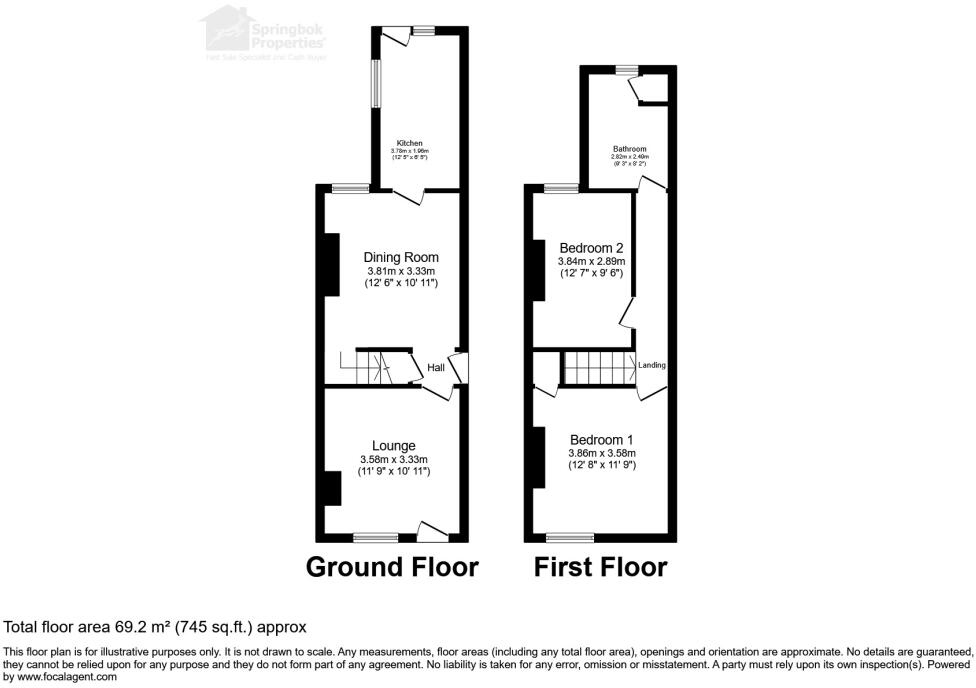 Bearwood Hill Road, Burton-on-Trent, Staffordshire floorplan