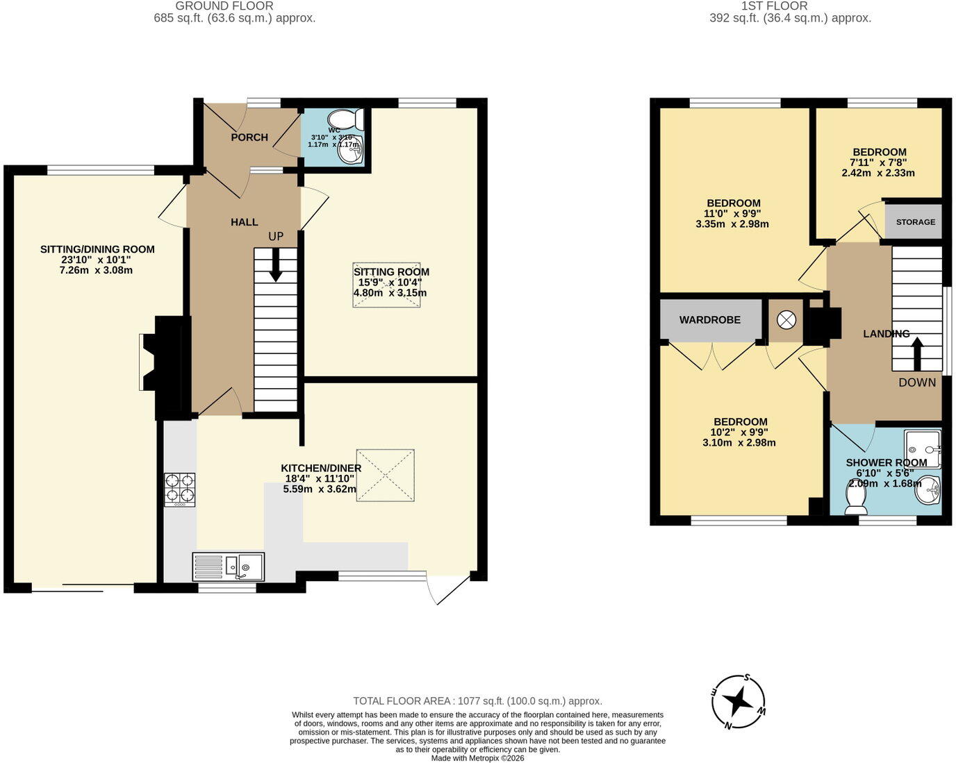 Browmere Drive, Croft floorplan