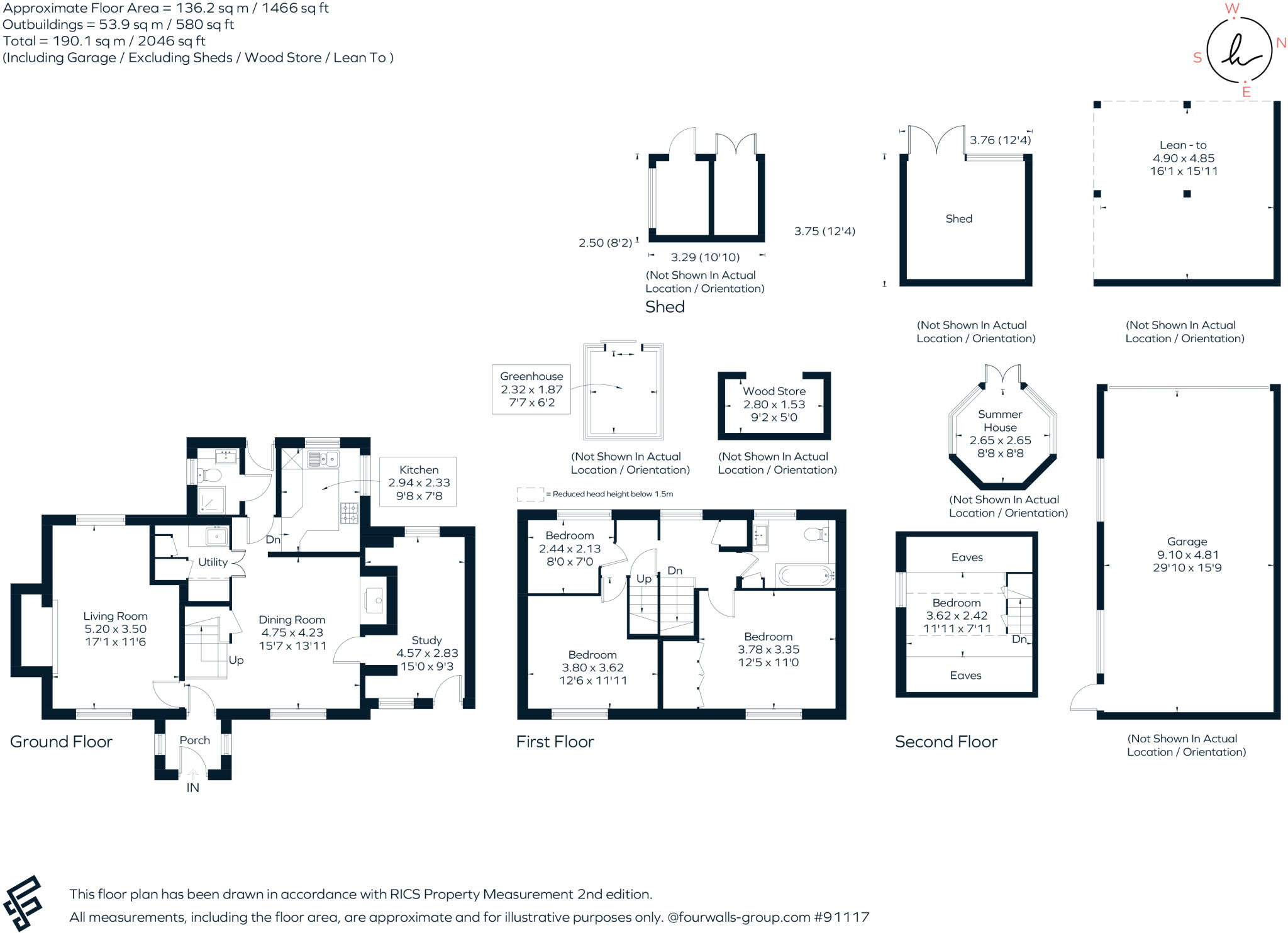 Basingstoke Road, Riseley, RG7 floorplan