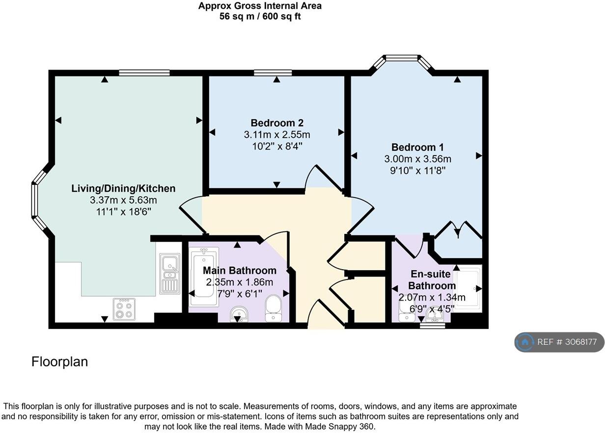 Wilkinson Road, Kempston, Bedford, MK42 floorplan