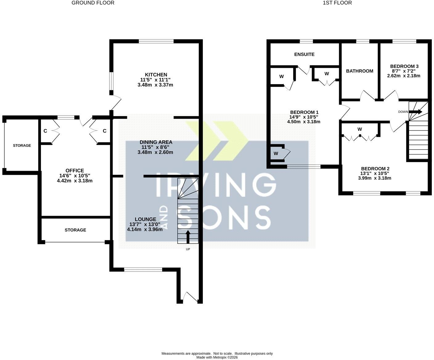 The Kingfishers, Verwood, Dorset, BH31 floorplan