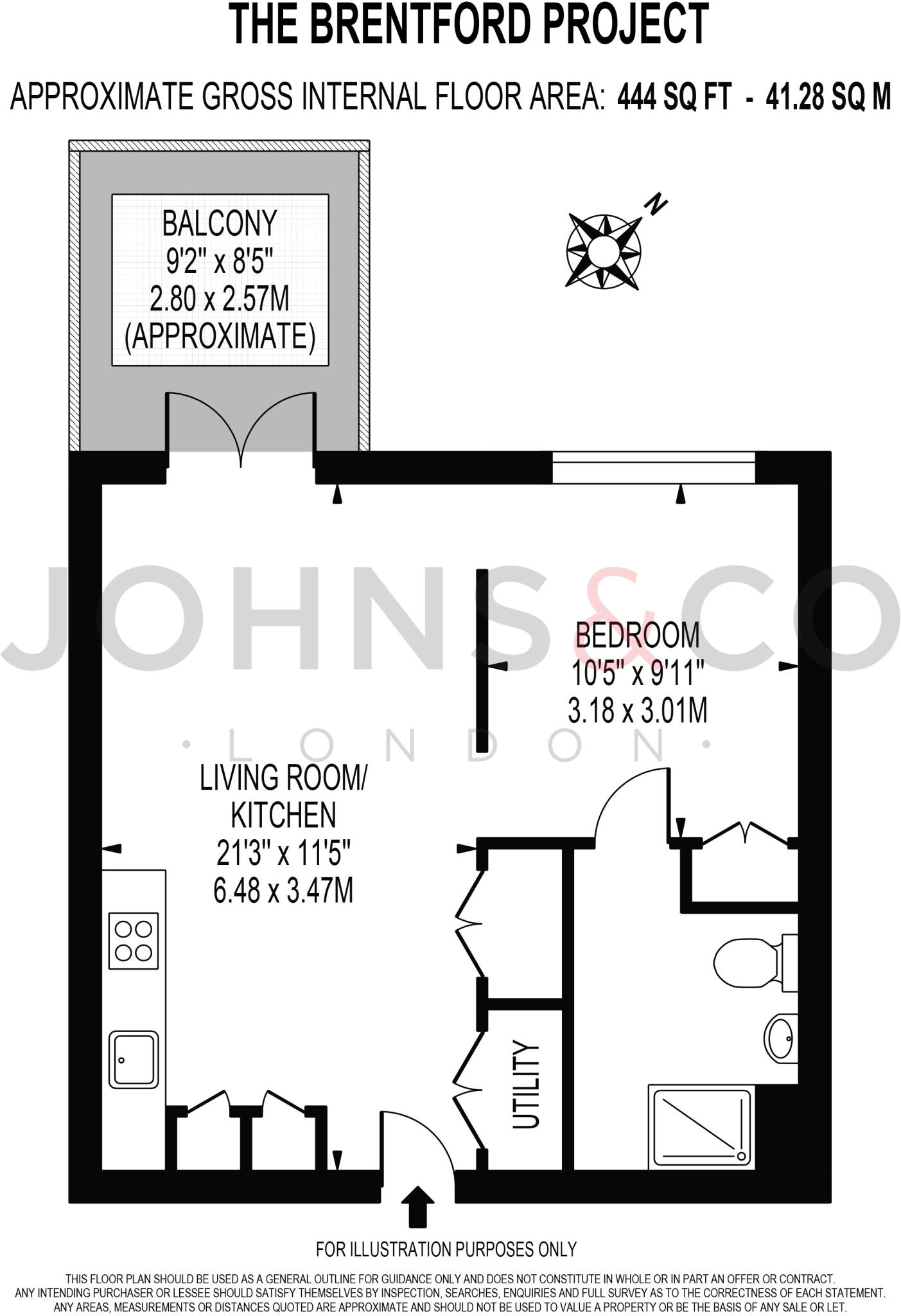The Brentford Project, Brentford, London, TW8 floorplan