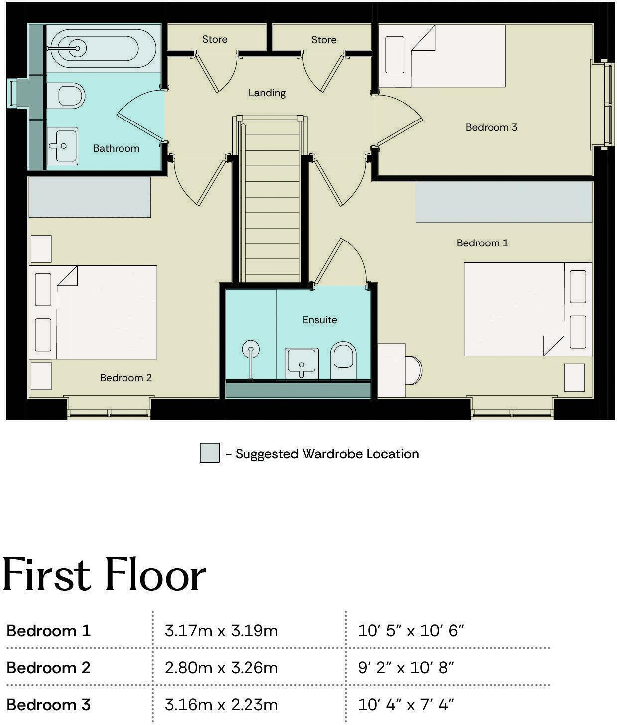 Plot 177 Dalby, Bishop's Green, Prebend Lane, Welton, Lincolnshire, LN2 3JR floorplan