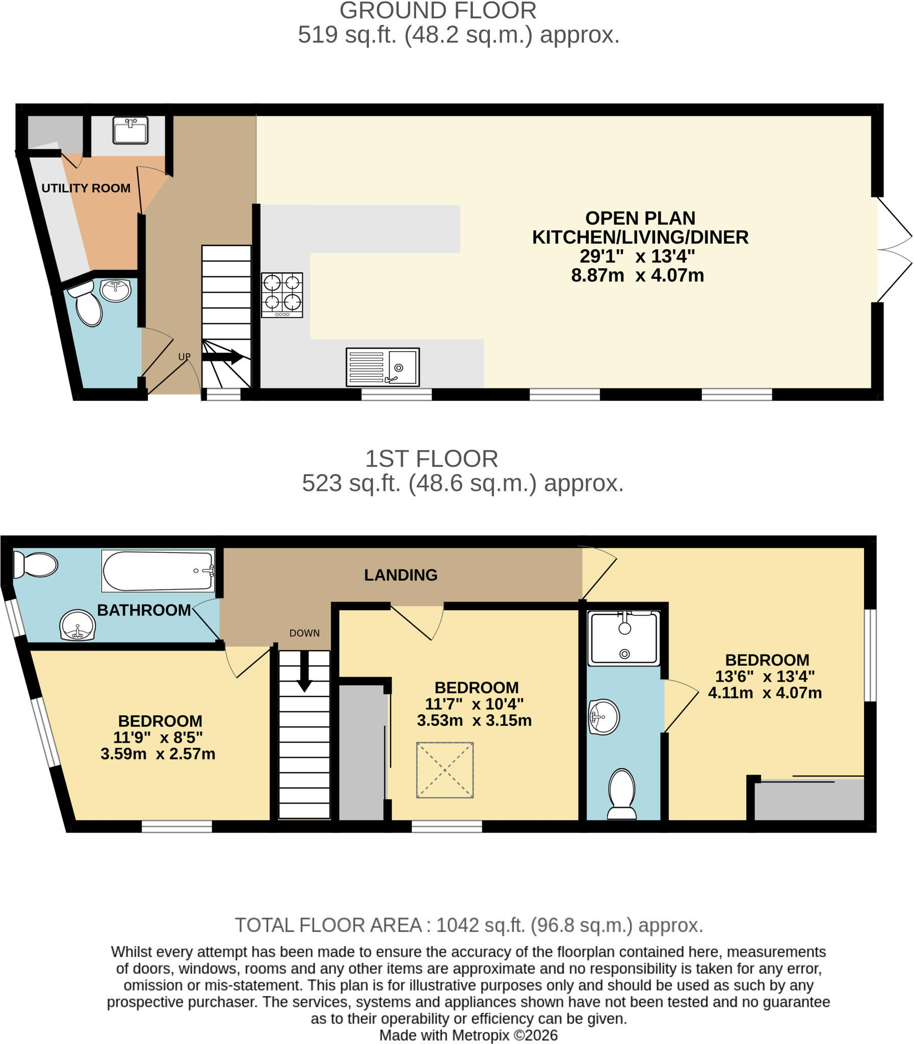 Castle Street, Torrington, Devon, EX38 floorplan