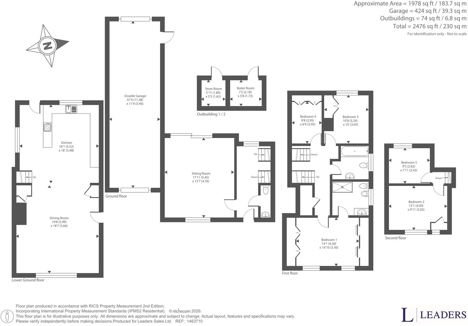 Elwin Road, Tiptree, Colchester floorplan