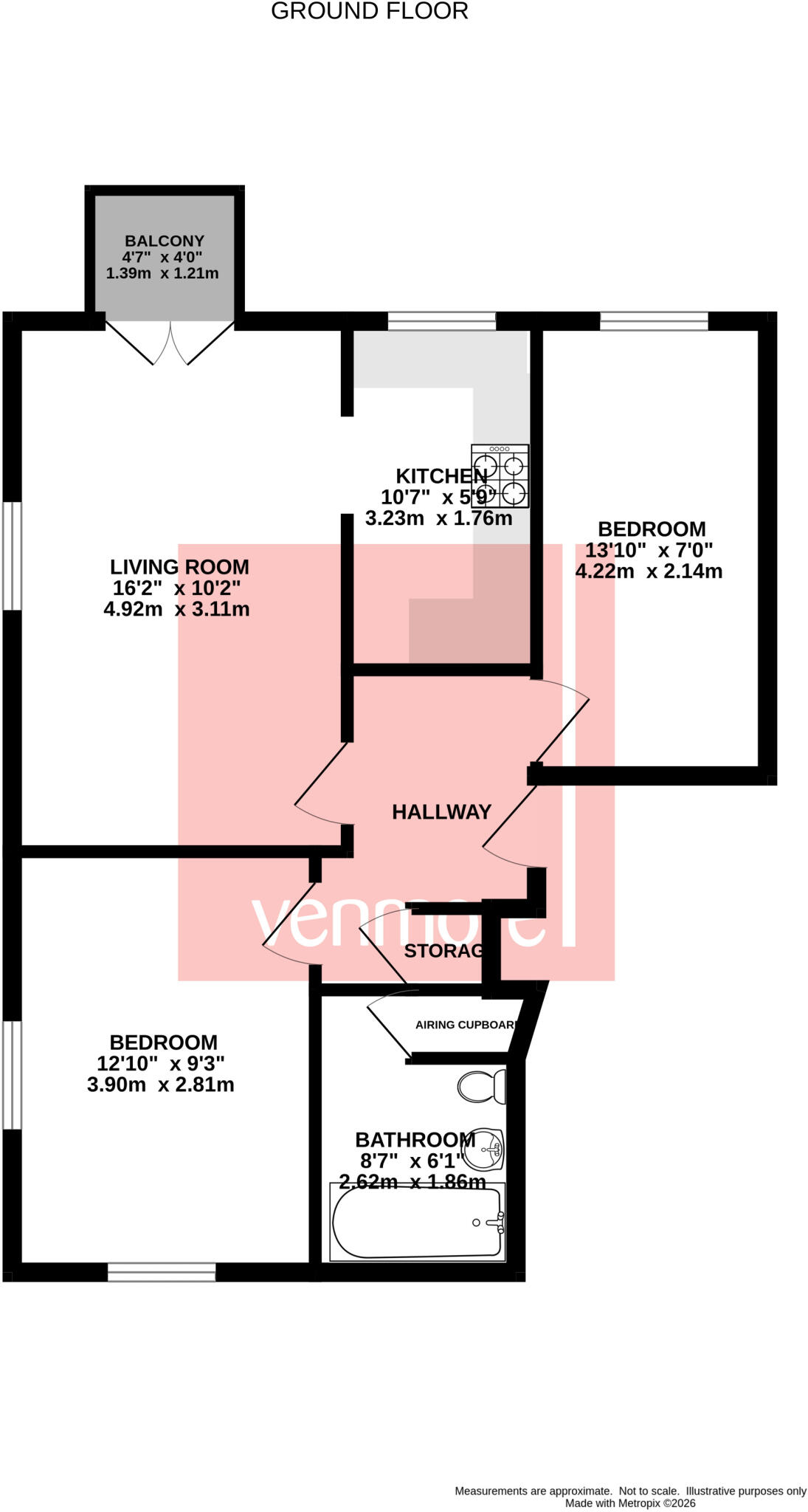 The Anchorage, Liverpool, Merseyside, L3 floorplan