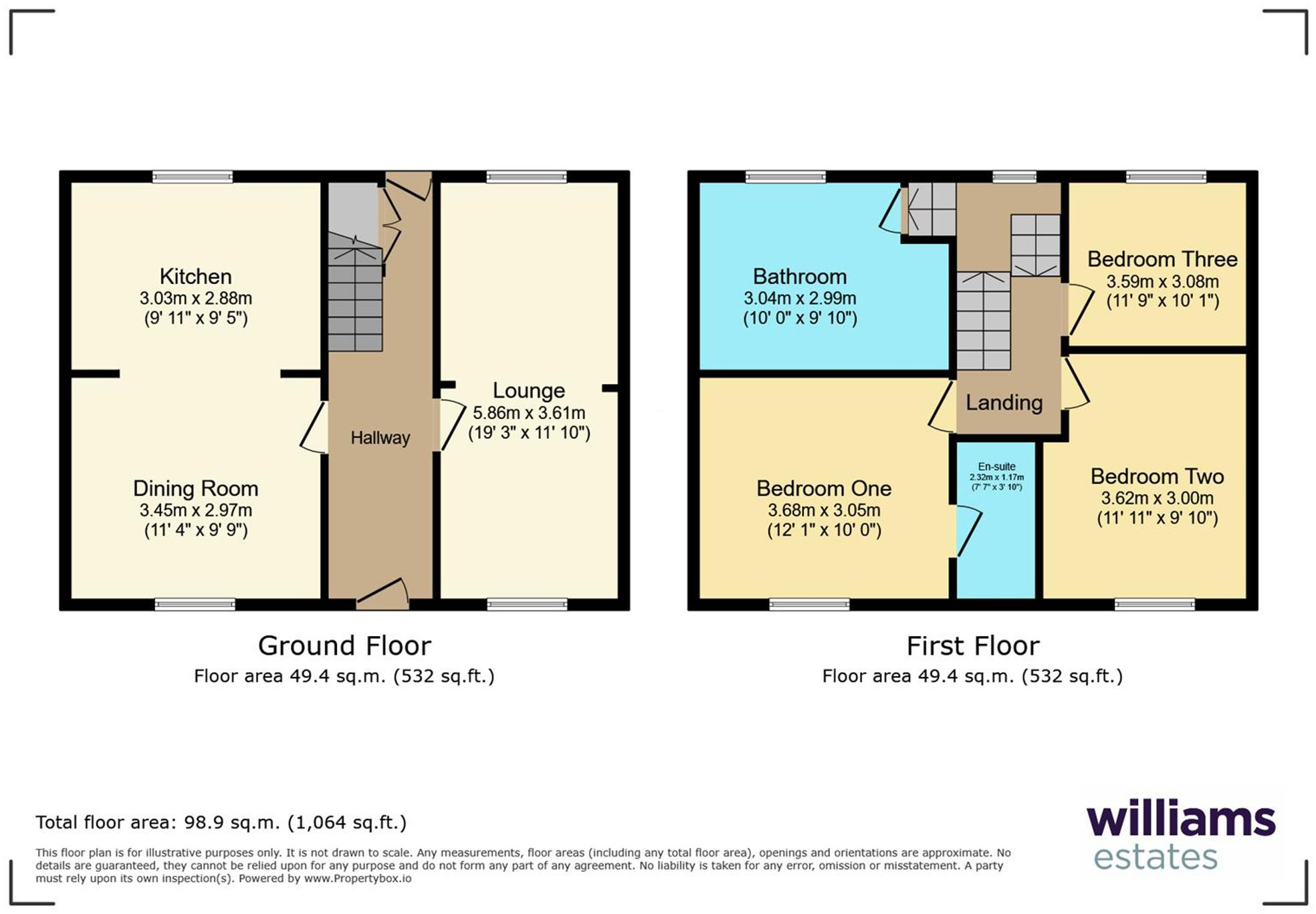 Meliden Road, Prestatyn, LL19 floorplan