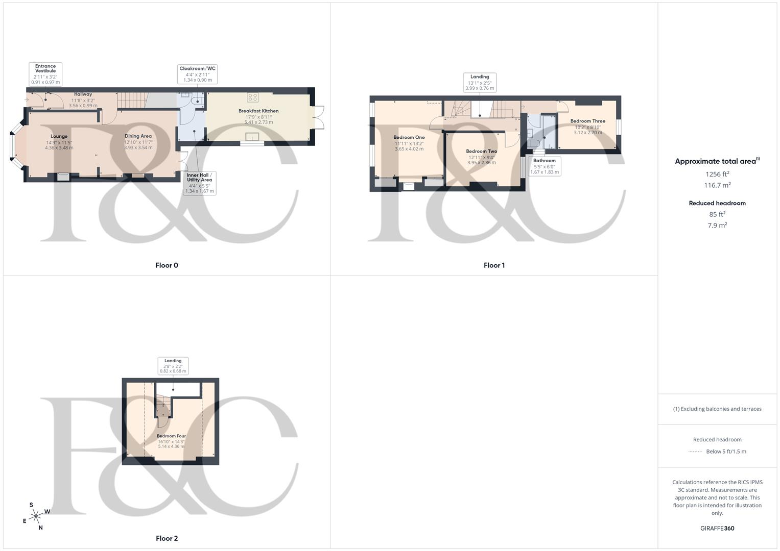 Wheeldon Avenue, Derby floorplan