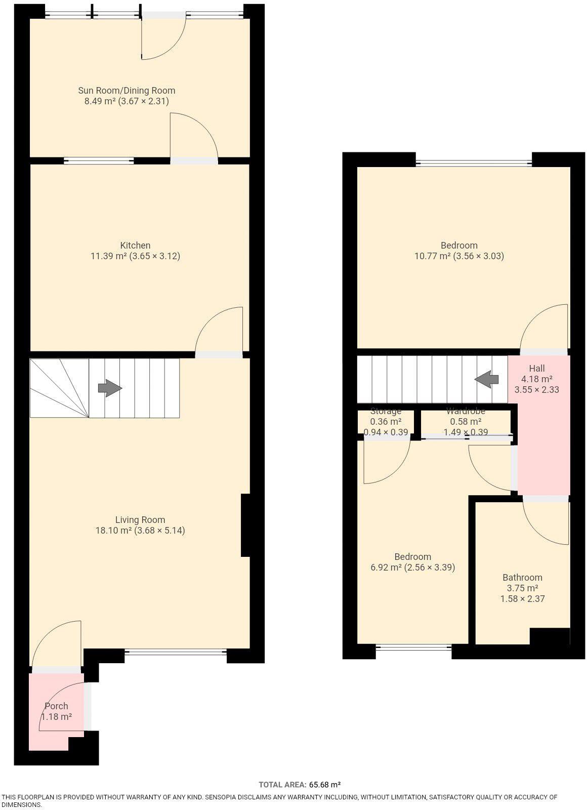 Rosedale Way,Sunnyside,Rotherham,S66 3LE floorplan