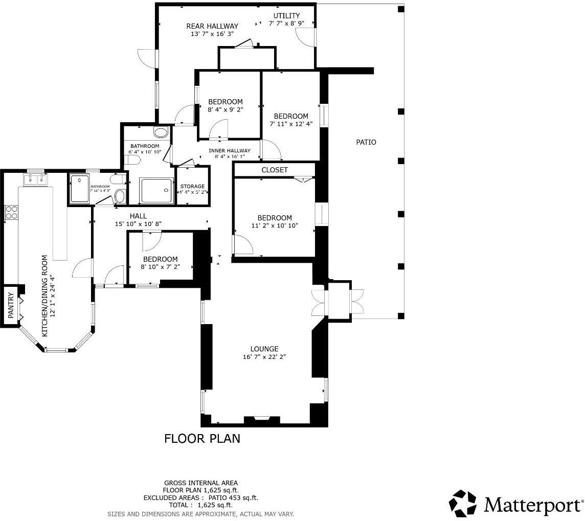 Denbigh Road, Afonwen, Mold floorplan