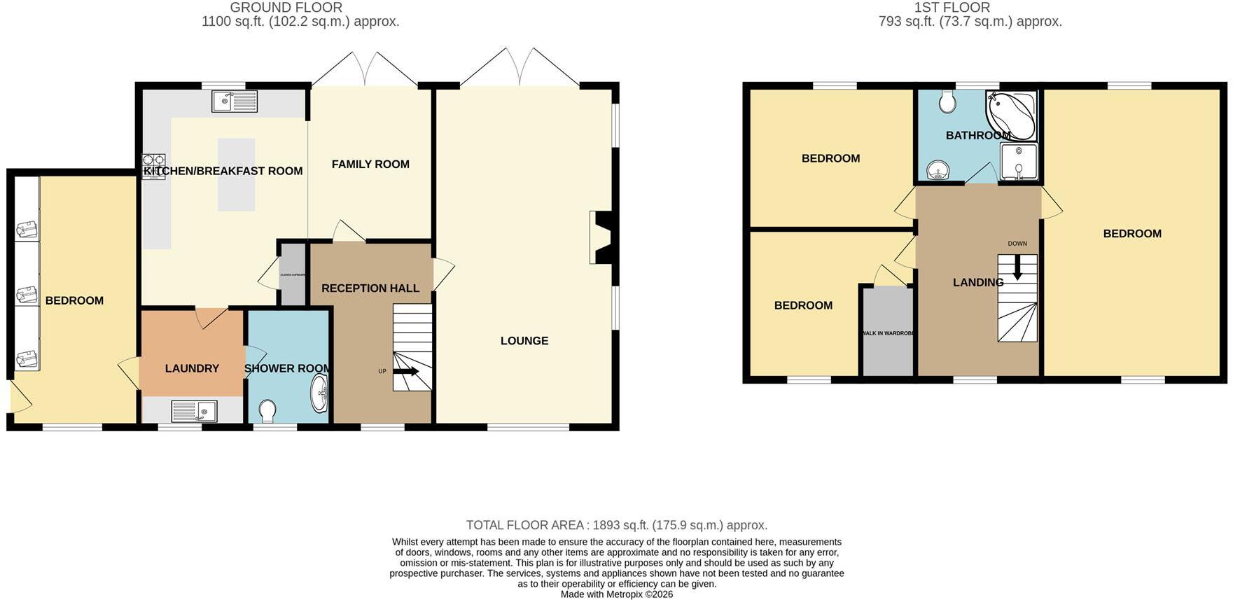 Moss Lane, Skelmersdale floorplan