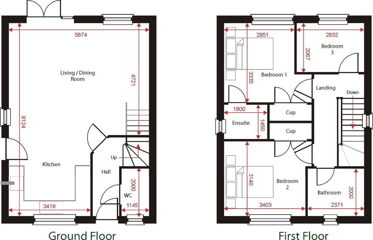 St. Peters Close, Charsfield, Woodbridge floorplan