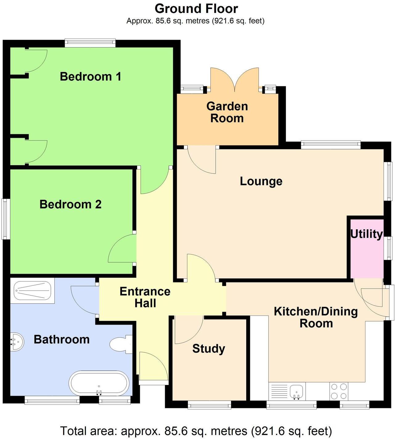 Norwood Road, Skegness, PE25 floorplan