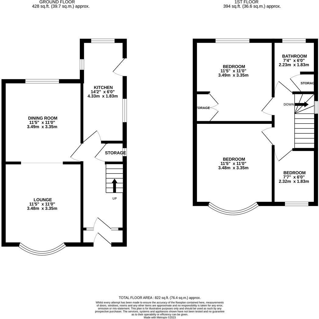 Deeble Road., Kettering floorplan