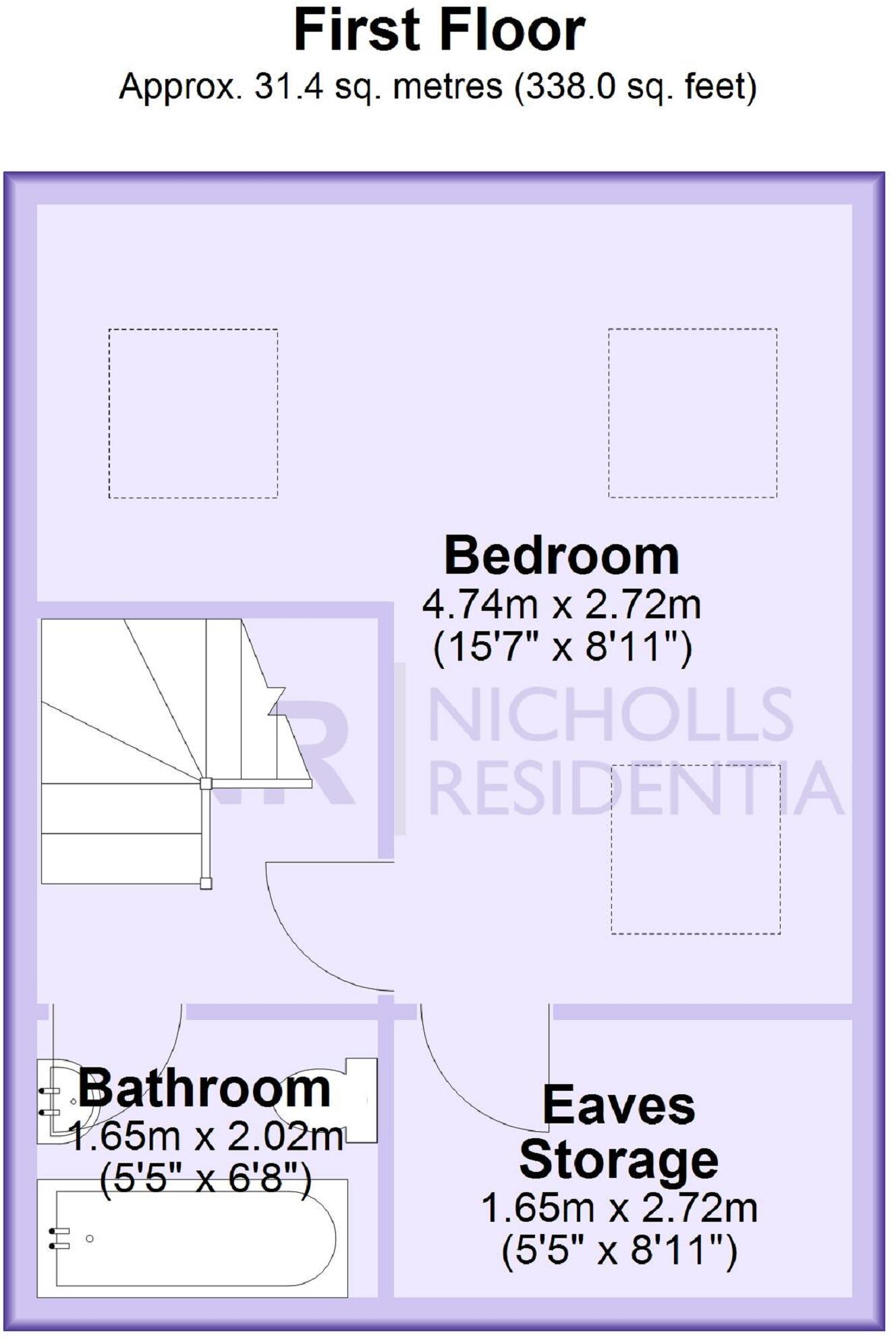 Worple Road, Epsom, Surrey. KT18 floorplan