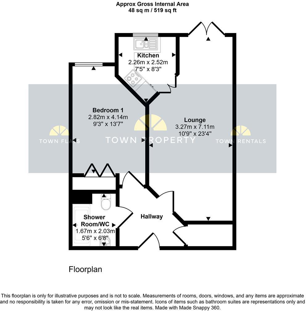 St. Leonards Road, Eastbourne floorplan