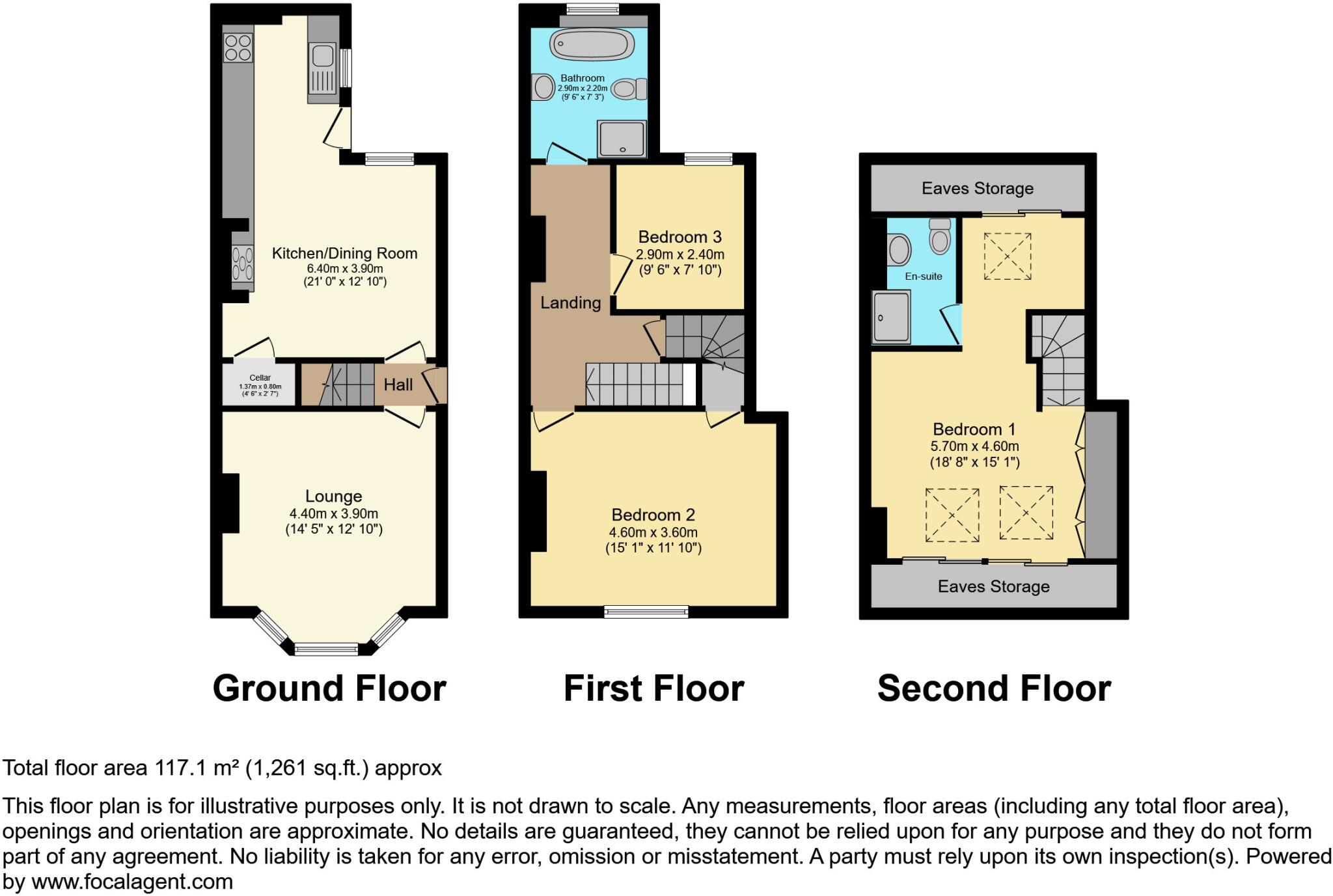 Everton Road, Sheffield, S11 floorplan