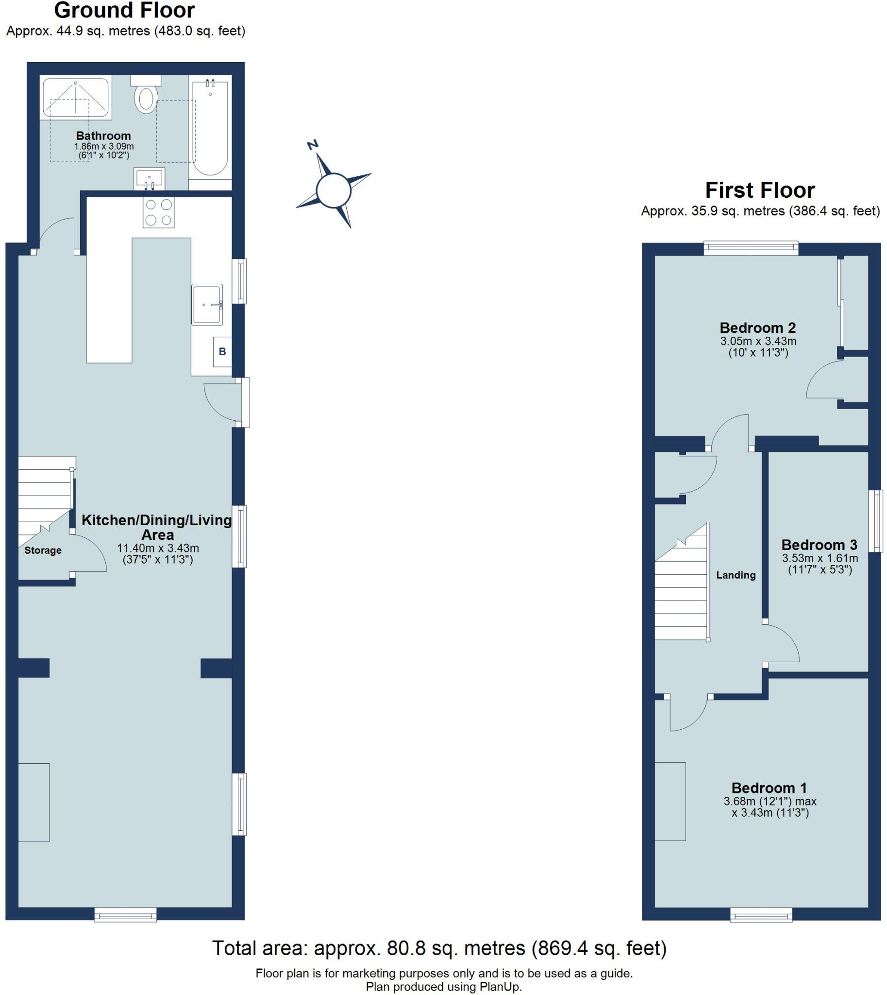 Lower Luton Road, Harpenden, Hertfordshire, AL5 floorplan