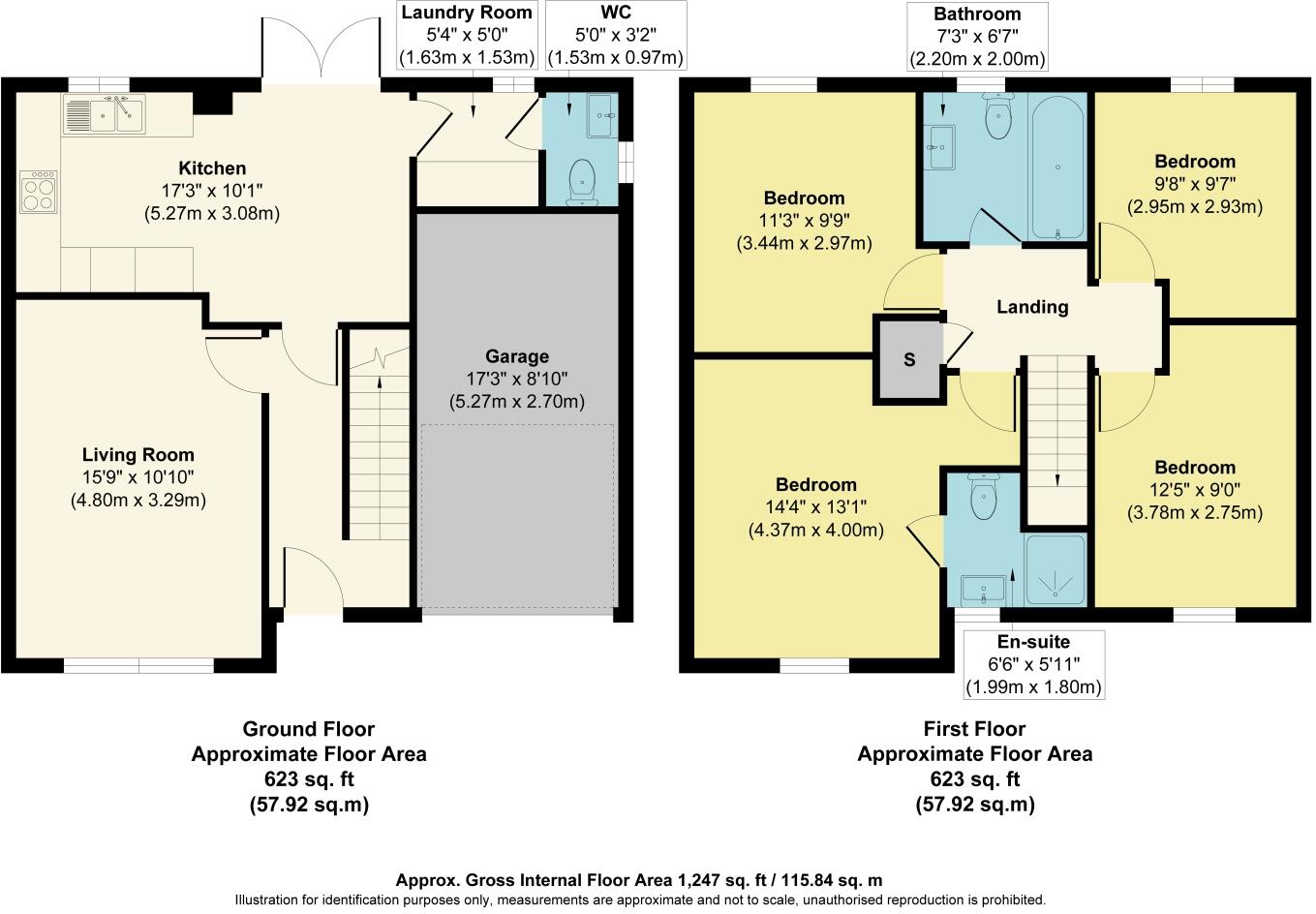 Waterton Close, Methley, Leeds, West Yorkshire, LS26 floorplan