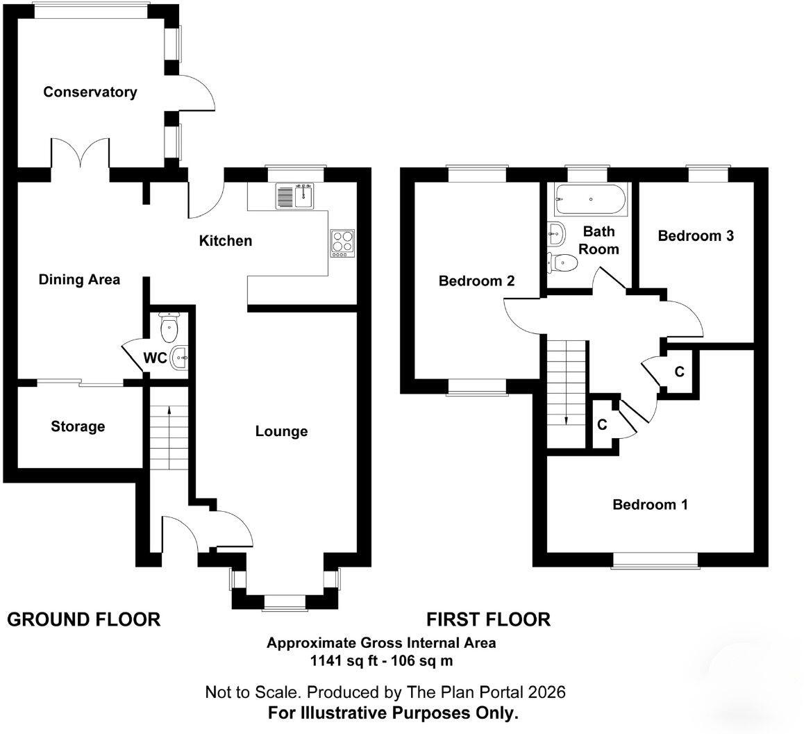 A Modern & Smartly Presented Home With Lots To Offer In A Popular Location floorplan