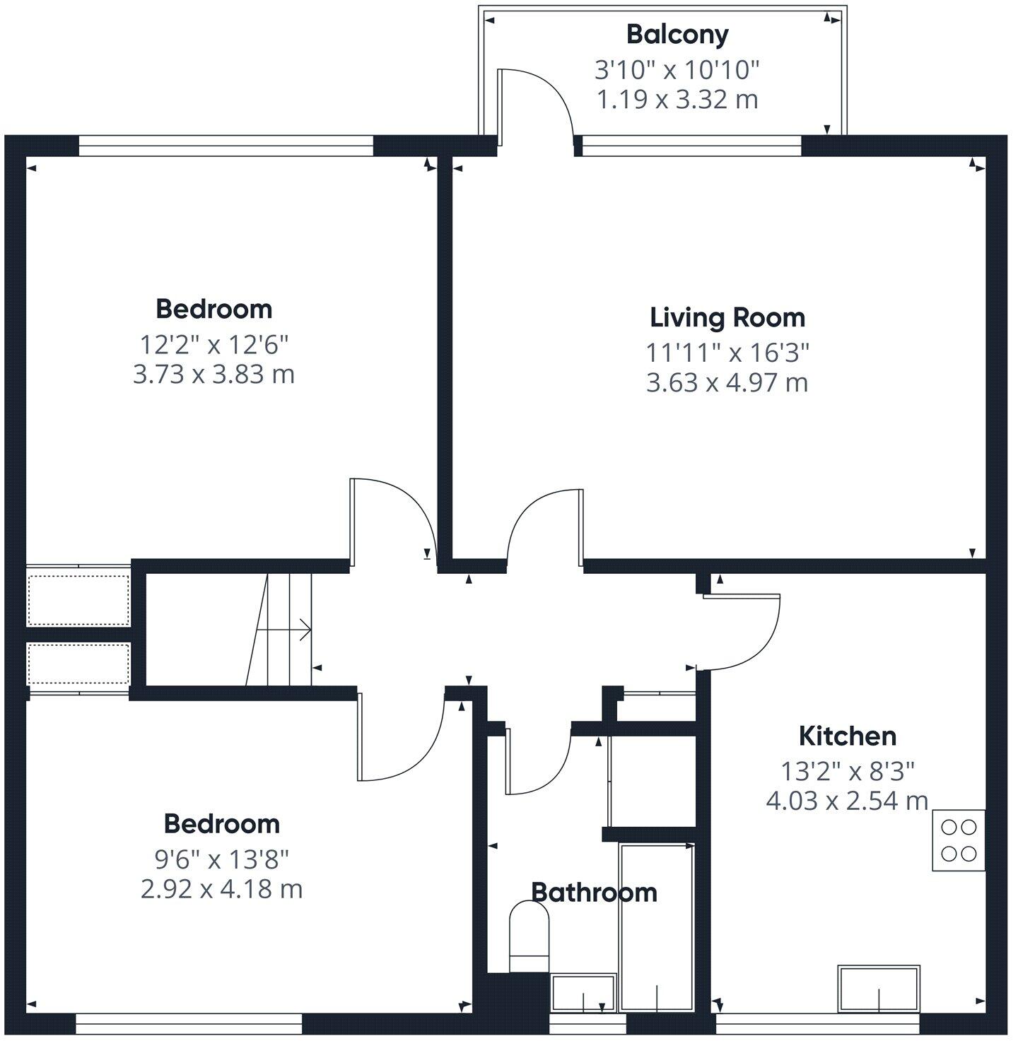 Wortley Road, Highcliffe, Christchurch, Dorset, BH23 floorplan