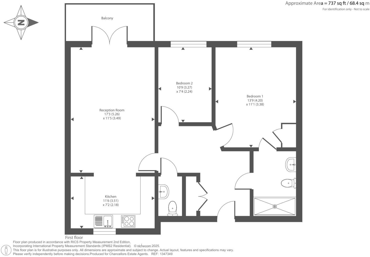 Craufurd Road, Oxford floorplan