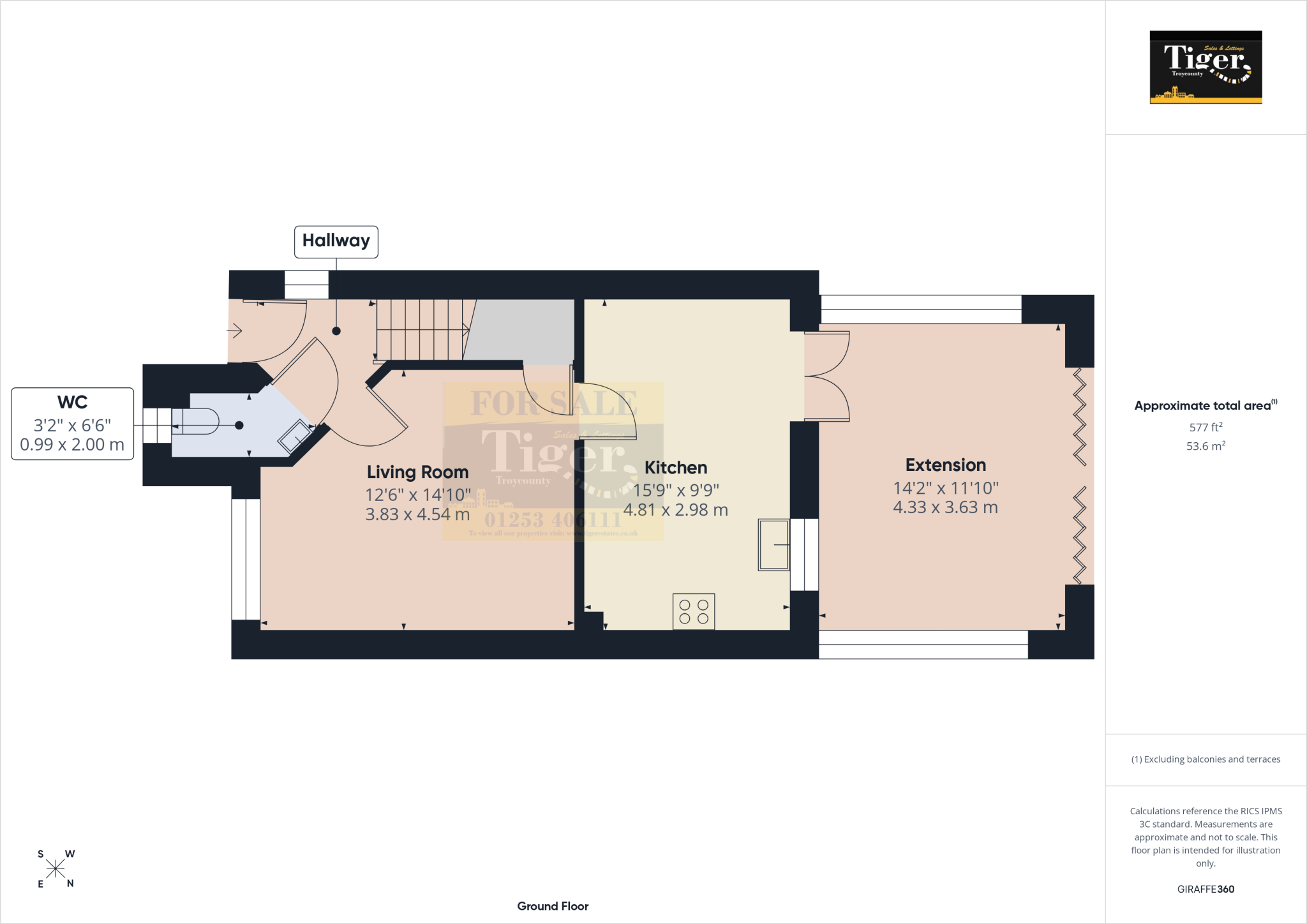 Harris Close, Blackpool floorplan