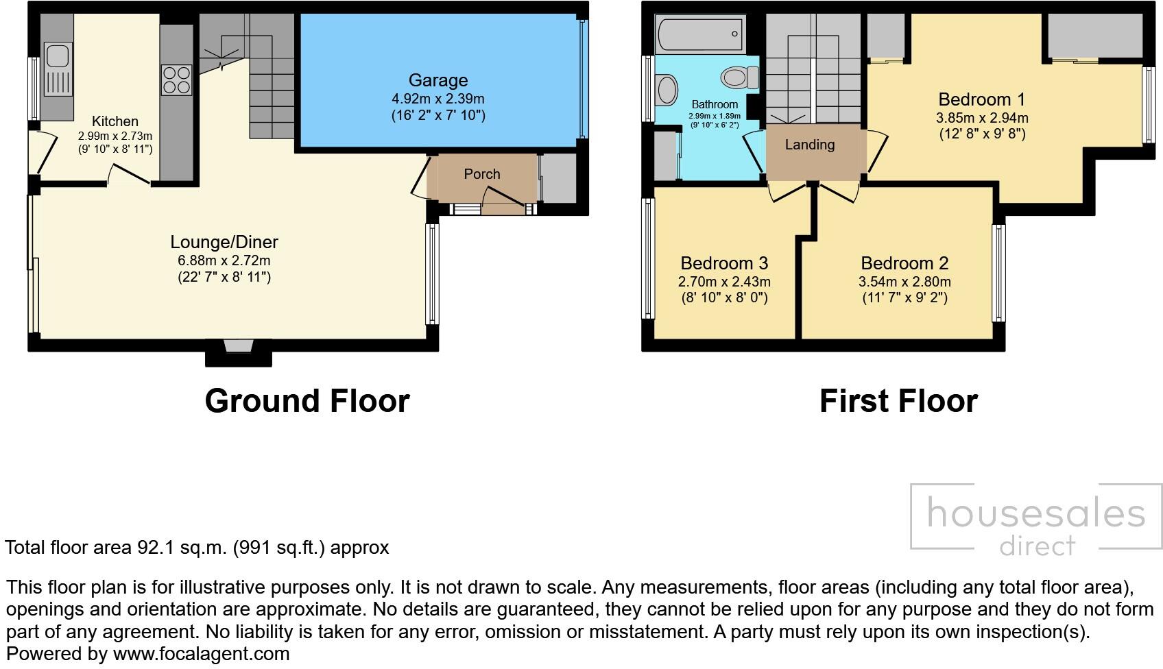 Ash Rise Kingsthorpe, Northampton, NN2 floorplan