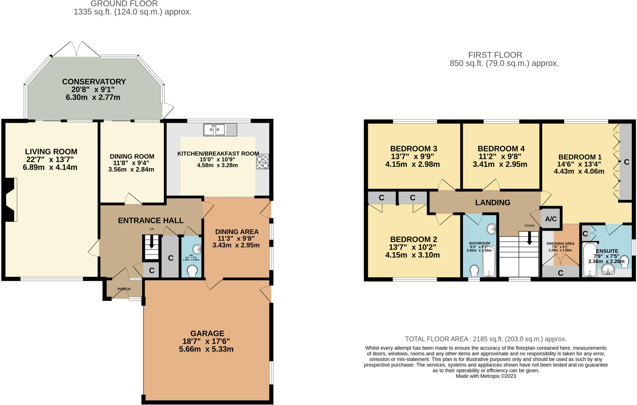 Huish Champflower, Nr Wiveliscombe, Taunton, Somerset, TA4 floorplan