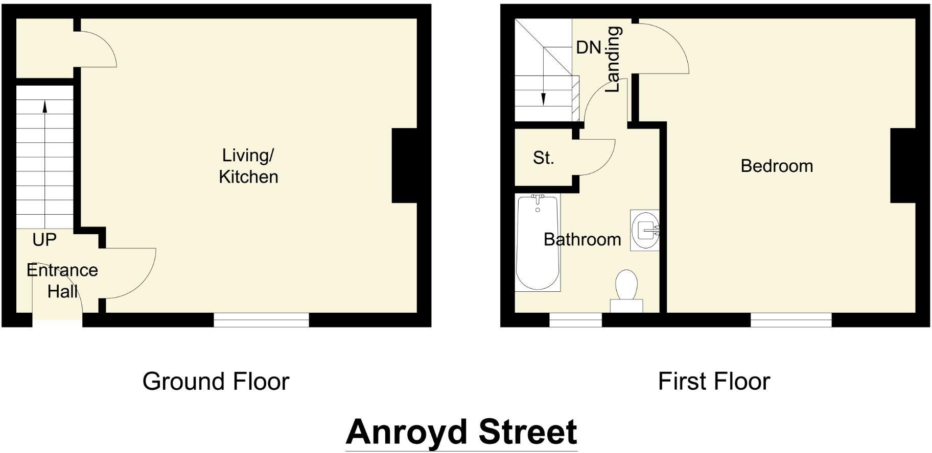 Anroyd Street, Dewsbury floorplan