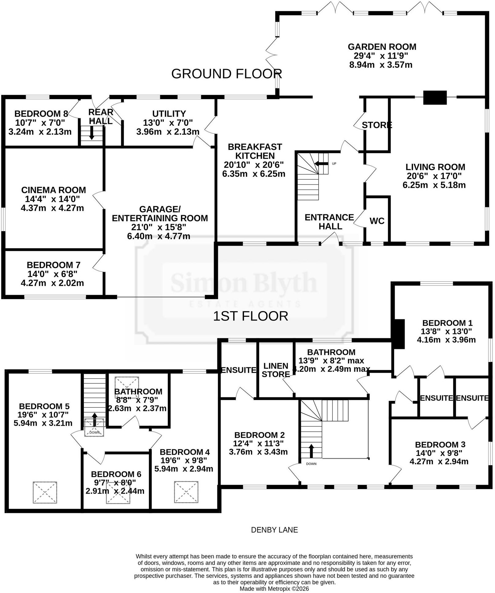 New Laithe Farm, Denby Lane, Upper Denby, HD8 8YQ floorplan