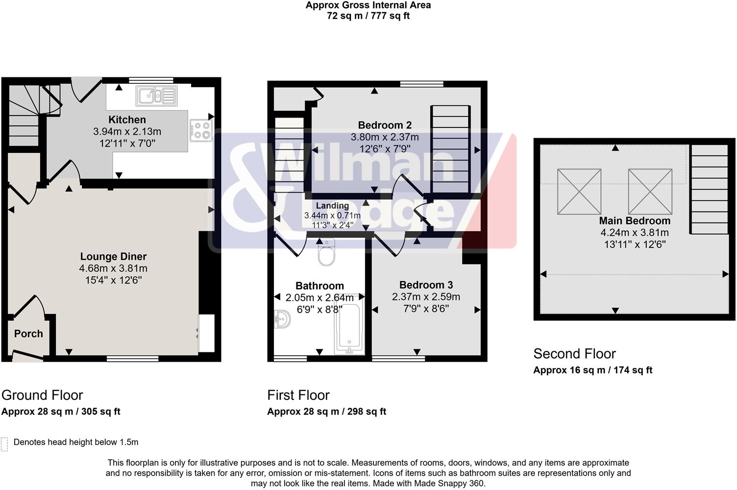 George Street, Skipton floorplan