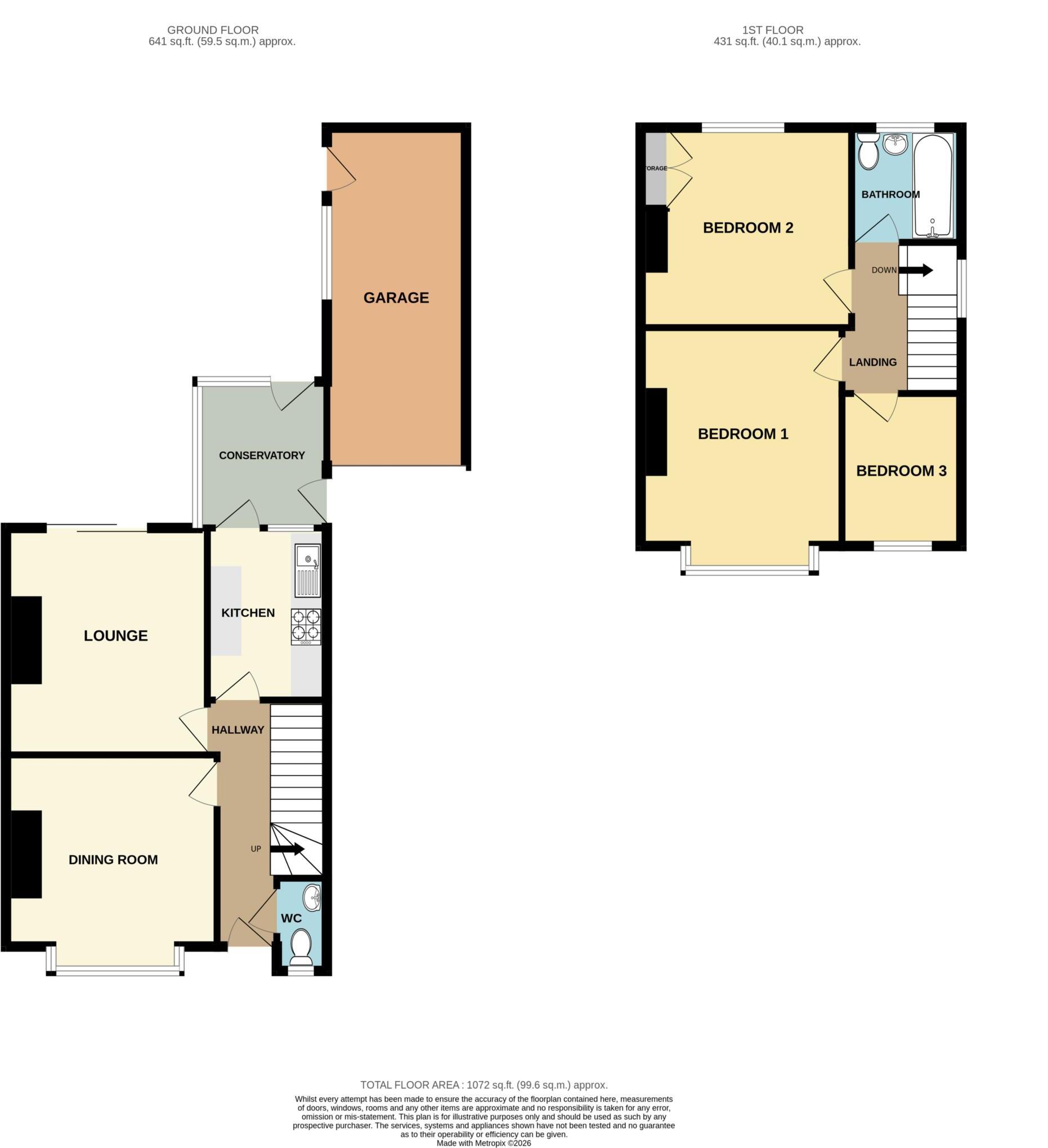 Heyville Road, Higher Bebington floorplan
