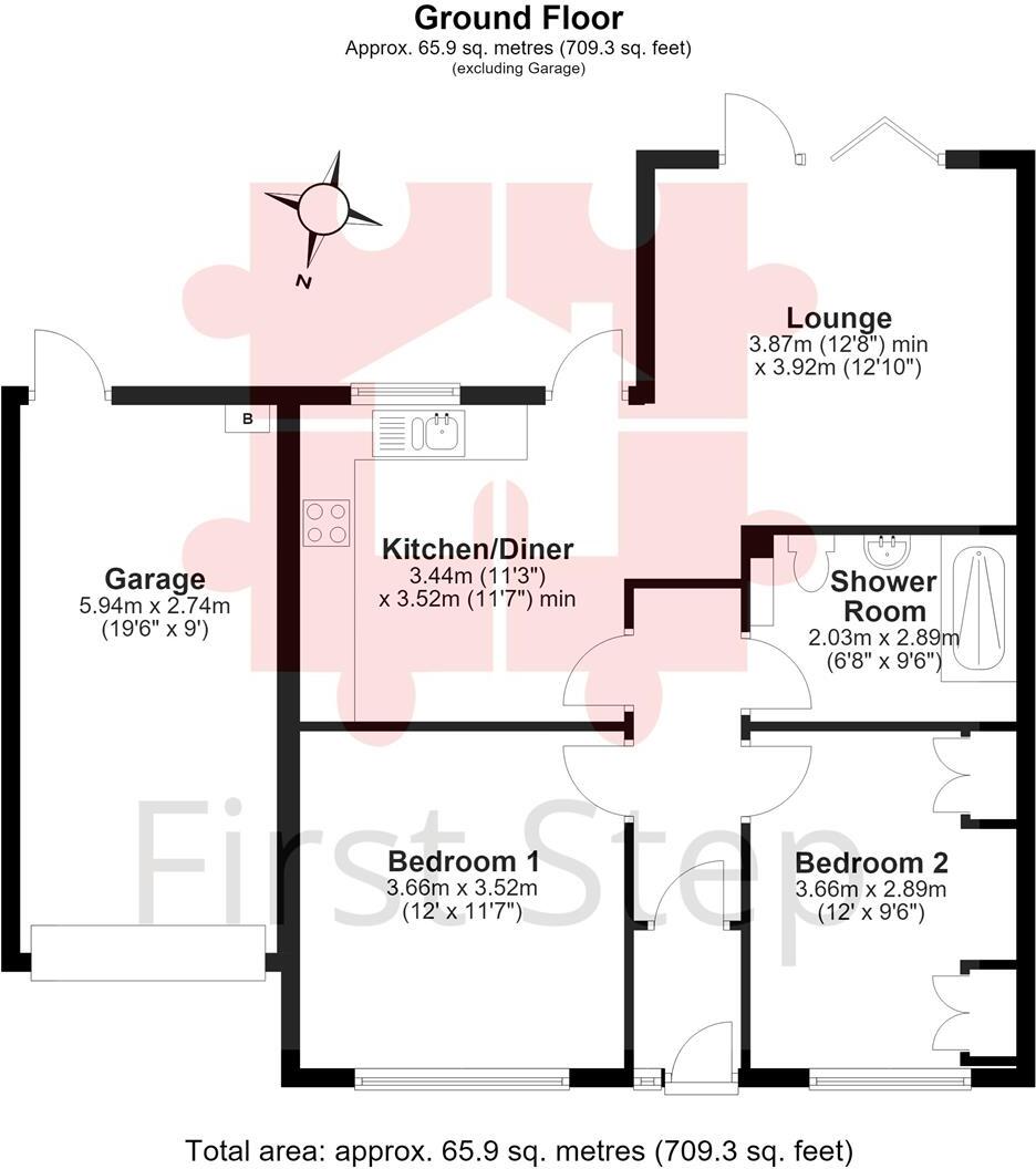 Kingsway Gardens, Stotfold SG5 4EU floorplan