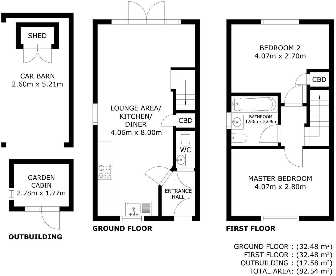 Mason Lane, Peters Village, Wouldham floorplan