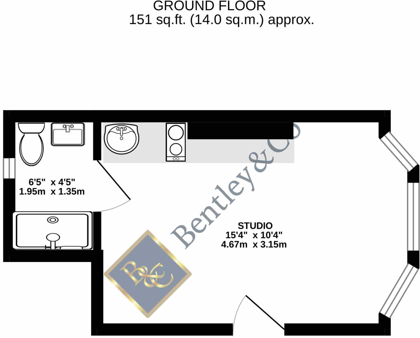 Agar Grove,  London, NW1 floorplan