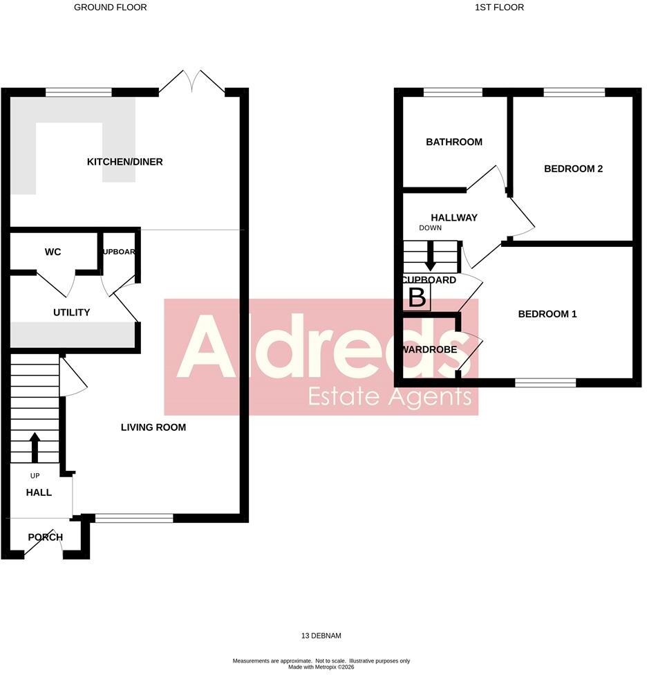 Debnam Close, Belton floorplan