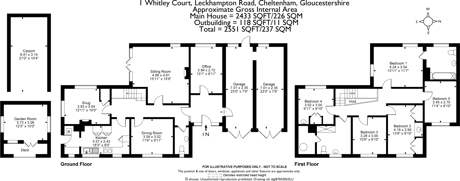 Leckhampton Road, Cheltenham, Gloucestershire, GL53 floorplan