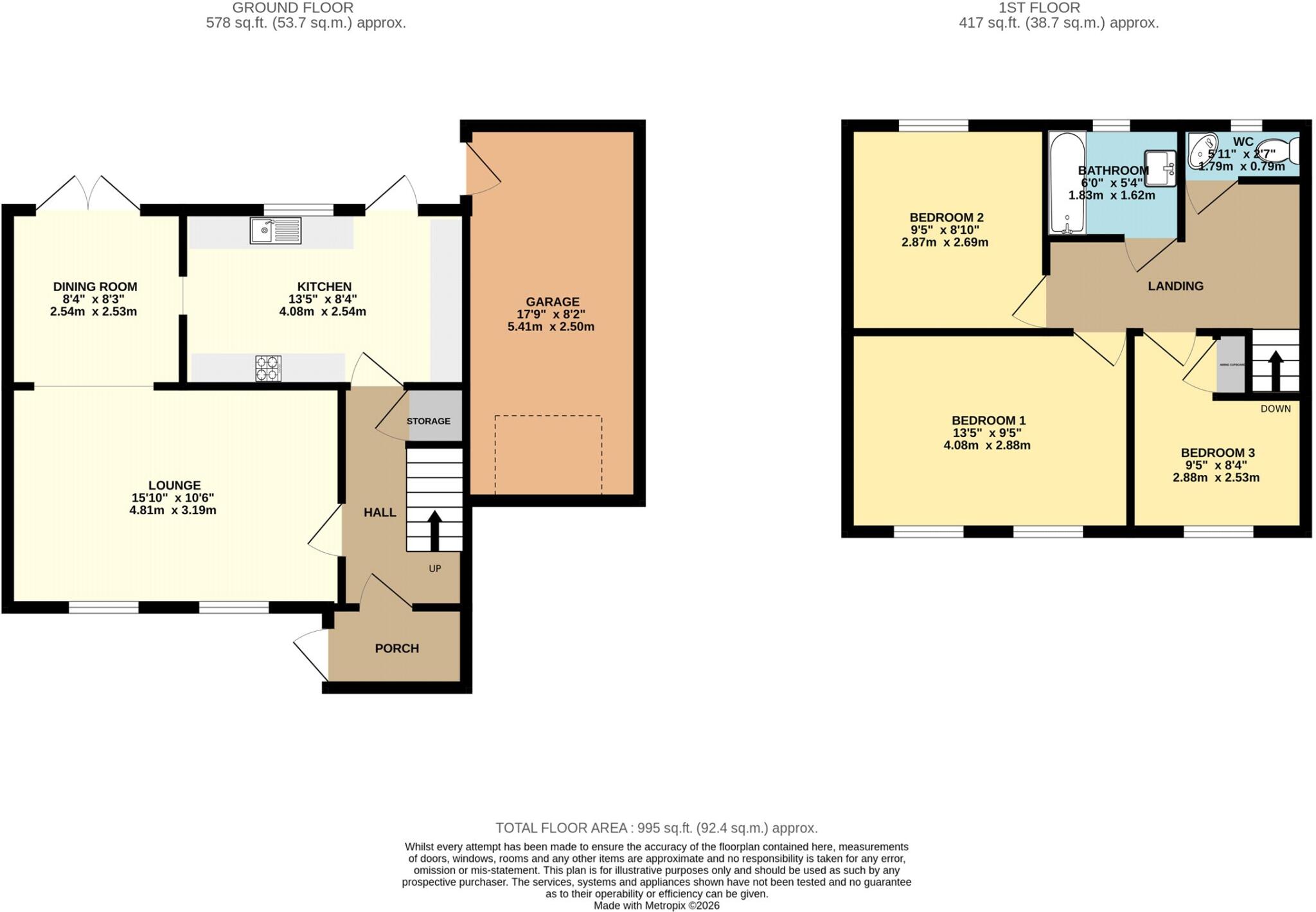 Langleigh Park, Ilfracombe, Devon, EX34 floorplan