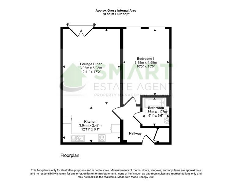 Red Lion Lane, Exeter floorplan