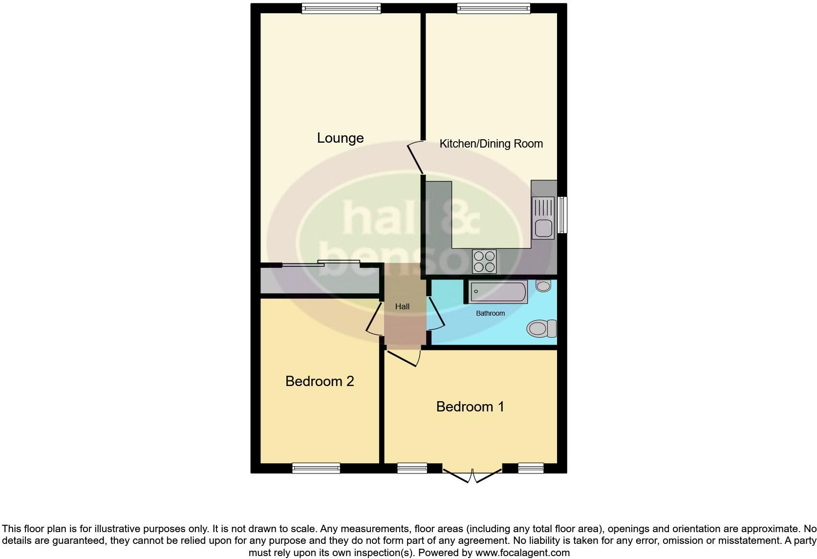 Cedar Drive, Selston, NOTTINGHAM floorplan