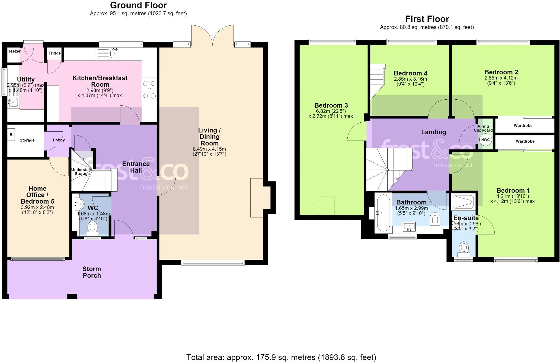 Steeple Close, Poole, Dorset, BH17 floorplan