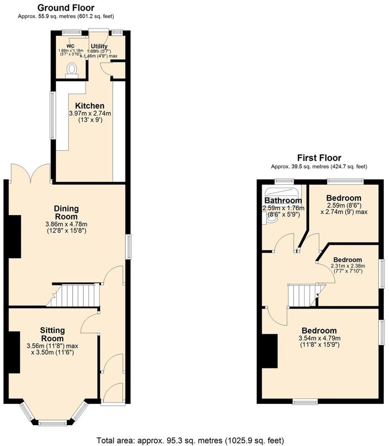 Wigan Road, Atherton, M46 floorplan